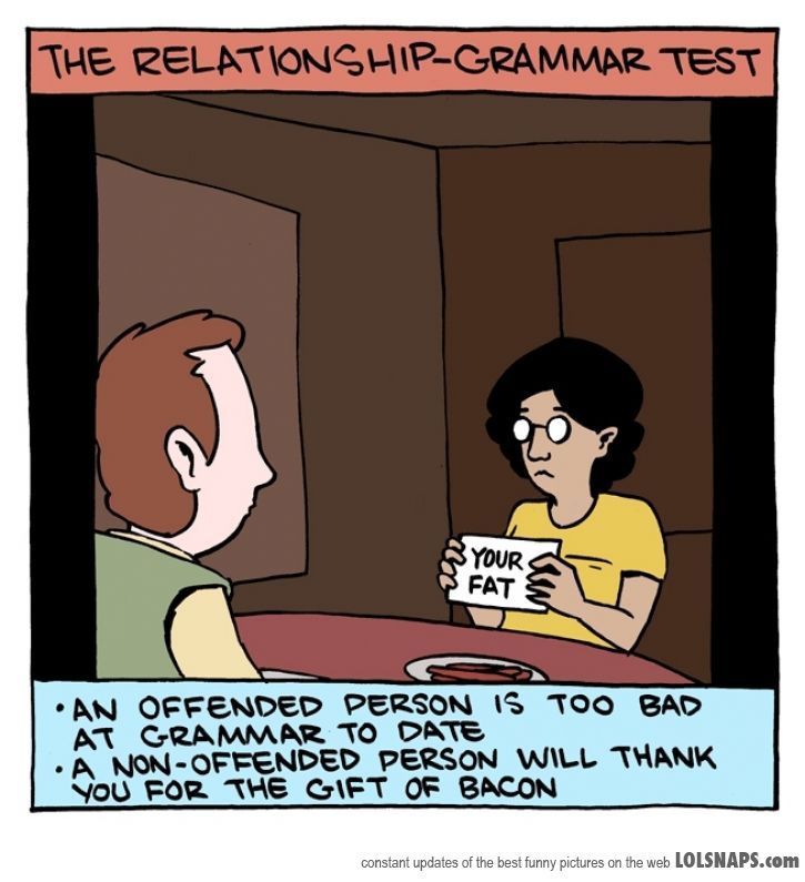 relationship grammar test