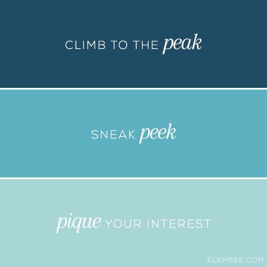 grammar-time-peak-peek-pique